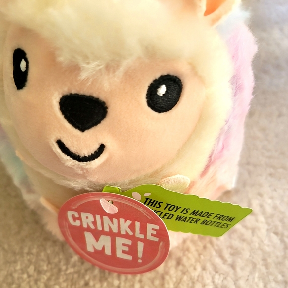 NWT SnugArooz  Willow the Hedgehog Tie-Dyef Dog Toy - Picture 4 of 8